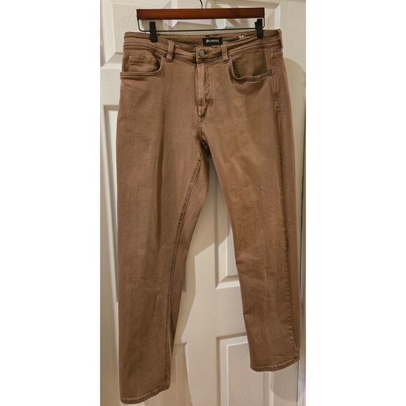 BlankNYC 38 x 33 Wooster Straight Leg Jeans Brown - Picture 2 of 9